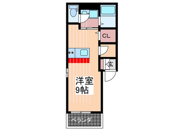 ドゥプラシードの物件間取画像